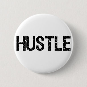 Badge Rond 5 Cm Hustle