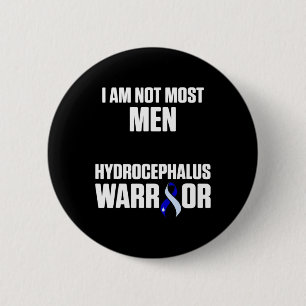 Badge Rond 5 Cm Hydrocéphalie Survivor La plupart des hommes