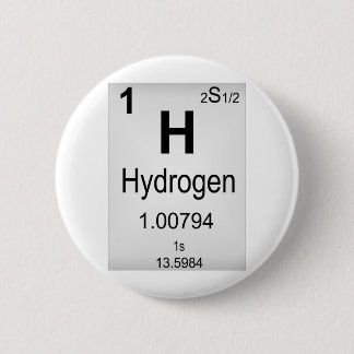 Badge Rond 5 Cm Hydrogène