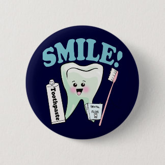 Badge Rond 5 Cm Hygiéniste dentaire de dentiste