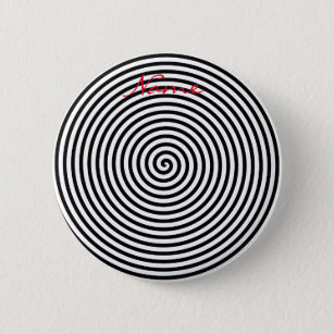 Badge Rond 5 Cm Hypnose ronde Spirale Thunder_Cove