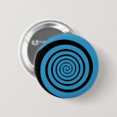 Badge Rond 5 Cm hypnotic spiral (Devant & derrière)
