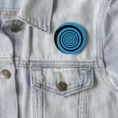 Badge Rond 5 Cm hypnotic spiral (En situation)