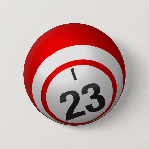 Badge Rond 5 Cm I 23 bingo button