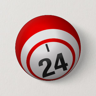 Badge Rond 5 Cm I 24 boutons de bingo-test