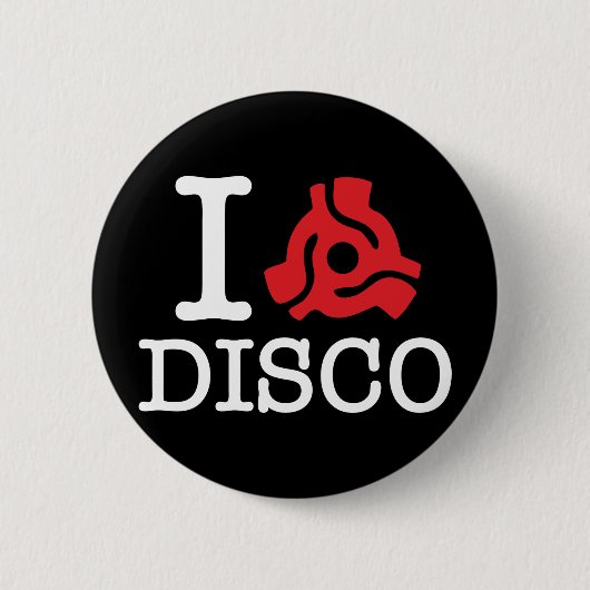 Badge Rond 5 Cm I 45 Adaptateur Disco (Devant)