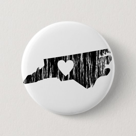 Badge Rond 5 Cm I amour grunge d'état d'ensemble de la Caroline du (Devant)