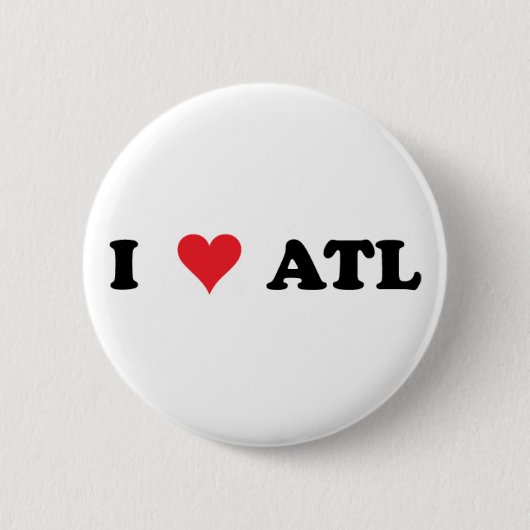 Badge Rond 5 Cm I bouton du coeur ATL (Devant)