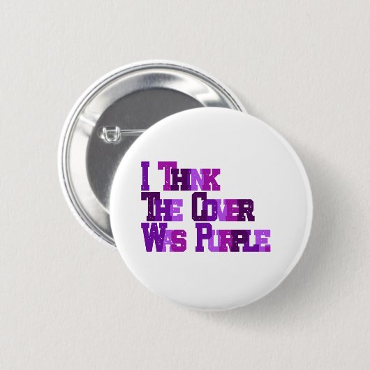 Badge Rond 5 Cm I Can't Remember the Title, But... (Devant & derrière)