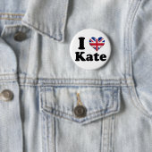 Badge Rond 5 Cm I coeur Kate (En situation)