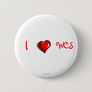 Badge Rond 5 Cm I coeur WCS