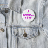 Badge Rond 5 Cm I dunette beaucoup (En situation)