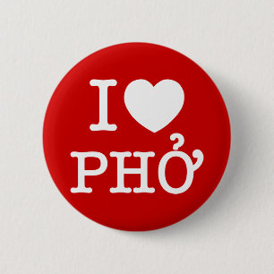 Badge Rond 5 Cm I Heart (Amour) Pho