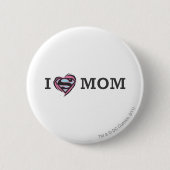 Badge Rond 5 Cm I Heart Maman (Devant)