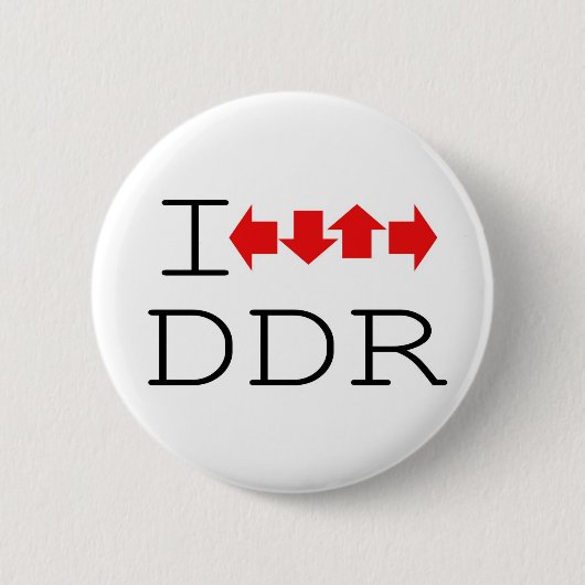 BADGE ROND 5 CM I LA RDA (Devant)