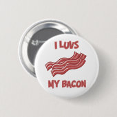Badge Rond 5 Cm I lard de Luvs (Devant & derrière)