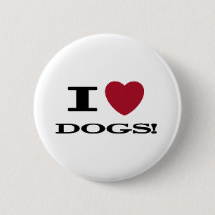 Badge Rond 5 Cm I le coeur poursuit des T-shirts et des cadeaux