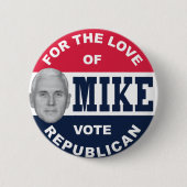 BADGE ROND 5 CM I-LIKE-MIKE-BUTTON-REPUBLICAN (Devant)