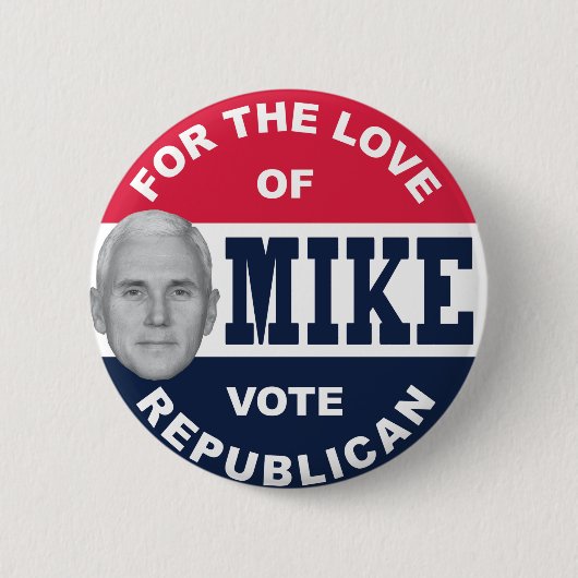BADGE ROND 5 CM I-LIKE-MIKE-BUTTON-REPUBLICAN (Devant)