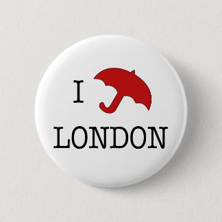 Badge Rond 5 Cm I ☂ Londres (boutons)