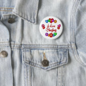 Badge Rond 5 Cm I Love (En situation)
