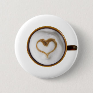 Badge Rond 5 Cm I Love Coffee 03