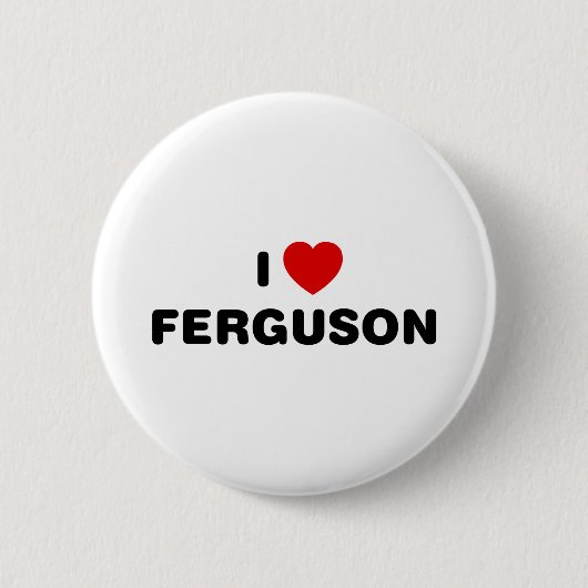 Badge Rond 5 Cm I Love Ferguson Missouri (Devant)