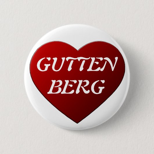 BADGE ROND 5 CM I LOVE GUTTENBERG (Devant)