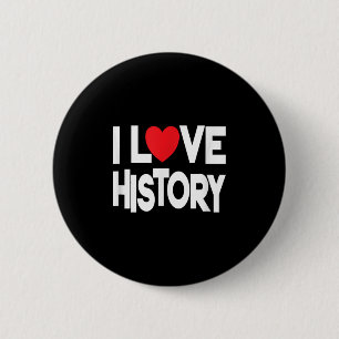 Badge Rond 5 Cm I Love Histoire Citation Enseignant Et Design Étud