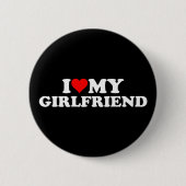 Badge Rond 5 Cm I Love My Girlfriend 3BK1 (Devant)