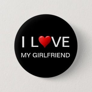 BADGE ROND 5 CM I LOVE MY GIRLFRIEND BUTTON