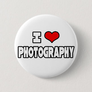 Badge Rond 5 Cm I Love Photography
