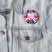 Badge Rond 5 Cm I Love UK (En situation)