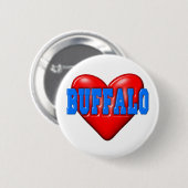 Badge Rond 5 Cm I LoveBuffalo (Devant & derrière)