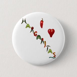 Badge Rond 5 Cm I margaritas de coeur