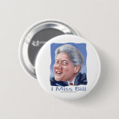 Badge Rond 5 Cm I Mlle Bill Button (Devant & derrière)