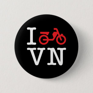 Badge Rond 5 Cm I Motorbike Vietnam