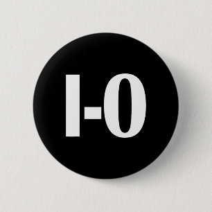 Badge Rond 5 Cm I-o Couples Matching Ohio Sports Football Drôle Fu