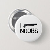 Badge Rond 5 Cm I Pwn Noobs (Devant & derrière)