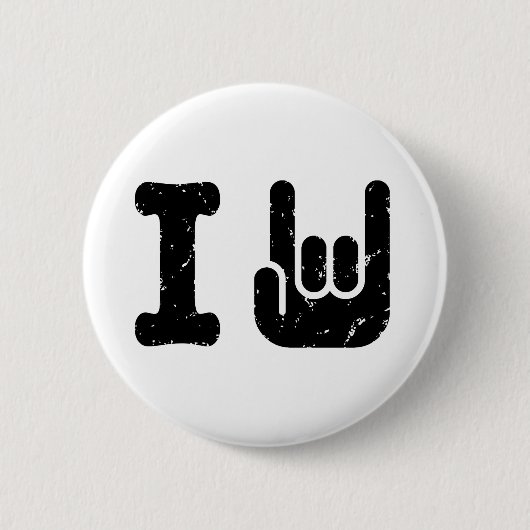 Badge Rond 5 Cm I Rock (Devant)