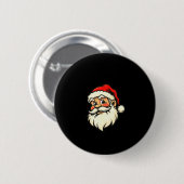 Badge Rond 5 Cm I Saw That - Santa (Devant & derrière)