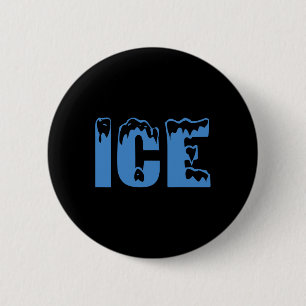 Badge Rond 5 Cm Ice de glace et costume d'Halloween bébé