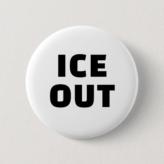 BADGE ROND 5 CM ICE OUT (Devant)