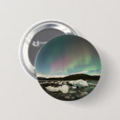 Badge Rond 5 Cm Iceberg Aurora (Devant & derrière)