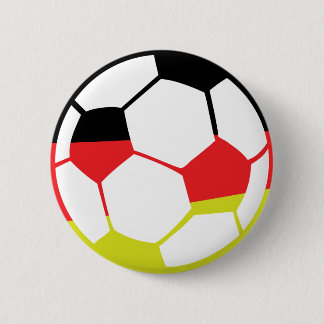 Badge Rond 5 Cm icône allemande du football