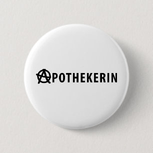 Badge Rond 5 Cm Icône Apothekerin