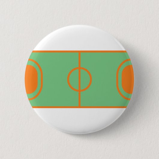 Badge Rond 5 Cm icône de champ de handball (Devant)