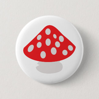 Badge Rond 5 Cm icône de l'agarisme à la volée