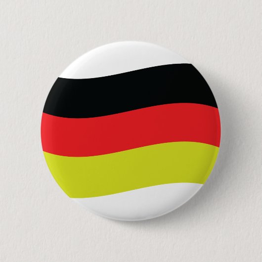 Badge Rond 5 Cm icône du drapeau allemand (Devant)