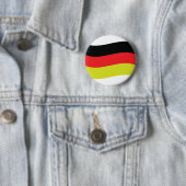 Badge Rond 5 Cm icône du drapeau allemand (En situation)
